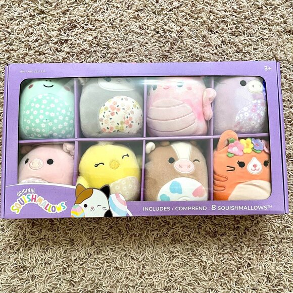 Squishmallows 5-inch Plush 8-pack Assorted Spring Critters Collection (NIB) - Picture 5 of 6